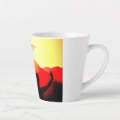 Tänzerin Gruß Sunrise Thunder Cove Milchtasse (Rechts)