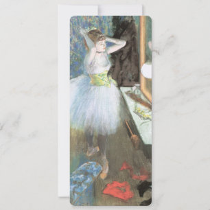 Tänzerin in ihrem Ankleideraum von Edgar Degas Einladung