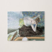 Tänzerin in ihrem Ankleideraum von Edgar Degas Puzzle (Horizontal)