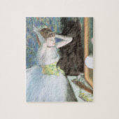 Tänzerin in ihrem Ankleideraum von Edgar Degas Puzzle (Vertikal)