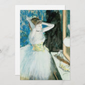 Tänzerin in ihrem Kleiderschrank | Edgar Degas (Vorne/Hinten)