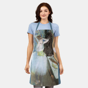 Tänzerin in ihrer Garderobe von Edgar Degas Schürze