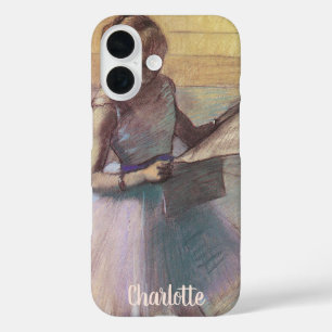 Tänzerin in Ruhe von Edgar Degas, Vintage Ballett iPhone 16 Hülle