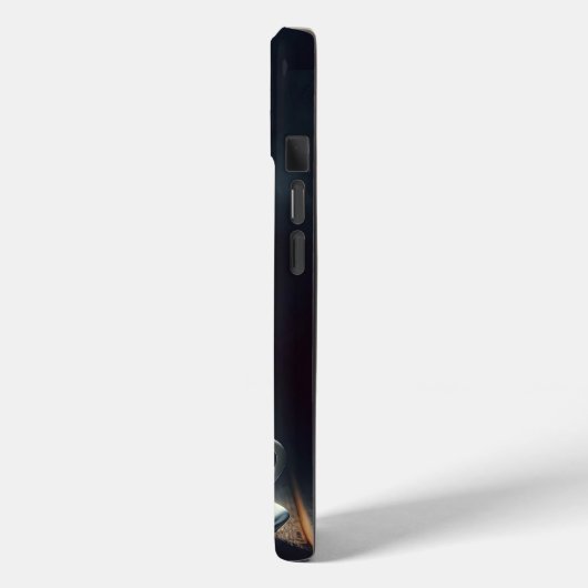 Tänzerin in Vapor in Kaffee Case-Mate iPhone Hülle (Rückseite / Links)