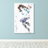 Tänzerin Leinwanddruck (Insitu (Holzboden))