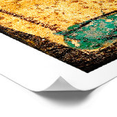 Tänzerin mit blauem Rock, Gemälde von Egon Schiele Poster (Ecke)