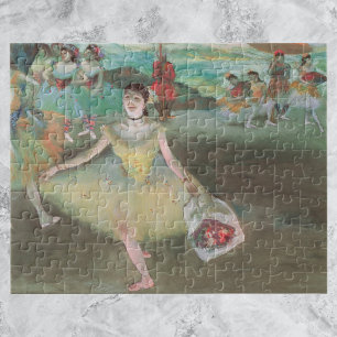 Tänzerin mit Blumenstrauß, sich verbeugend von Edg Puzzle