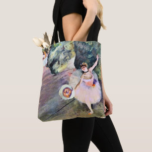Tänzerin mit Blumenstrauß von Edgar Degas Tasche