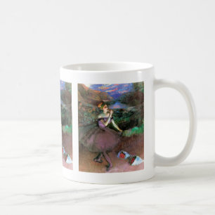 Tänzerin mit Blumensträußen von Degas Kaffeetasse