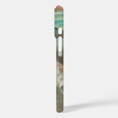 Tänzerin mit Bouquet, Curtsying von Edgar Degas Case-Mate iPhone Hülle (Rückseite / Links)