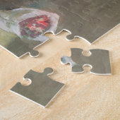 Tänzerin mit Bouquet, Curtsying von Edgar Degas Puzzle (Seite)
