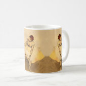 Tänzerin passt ihren Slipper an, Degas Art Kaffeetasse (VorderseiteRechts)