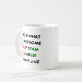 Tänzerin, phantastisch kaffeetasse (Vorderseite Links)