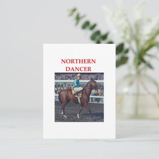 Tänzerin Postkarte (Stehend Vorderseite)