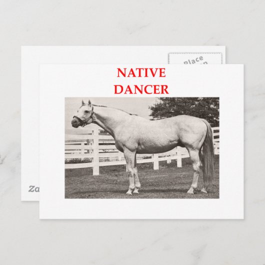 Tänzerin Postkarte (Vorne/Hinten)