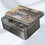 Tänzerin Ruhen von Edgar Degas, Vintage Ballet Art Puzzle<br><div class="desc">Dancer Resting (c.1879-80) von Edgar Degas ist ein Vintages impressionistisches Portraitgemälde mit einer Ballerina-Backstage in einem wunderschönen Tutu, das eine Zeitung durch den Saunaofen liest. Über den Künstler: Edgar Degas (1834-1917) gilt als einer der Gründer des Impressionismus, obwohl er lieber Realismus und als Realist bezeichnet werden. Degas wird besonders mit...</div>