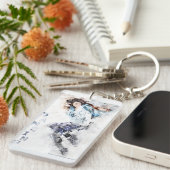 Tänzerin Schlüsselanhänger (Vorderseite rechts)