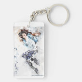 Tänzerin Schlüsselanhänger (Rückseite)