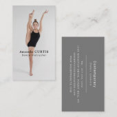 Tänzerin, Tanzlehrerin, Tänzerin Visitenkarte (Vorne/Hinten)