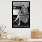 Tänzerin und ihre Garter Flasche 1926 Poster (Küche)