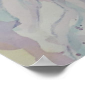 Tänzerin und SonnenstrahlenPoster Poster (Ecke)