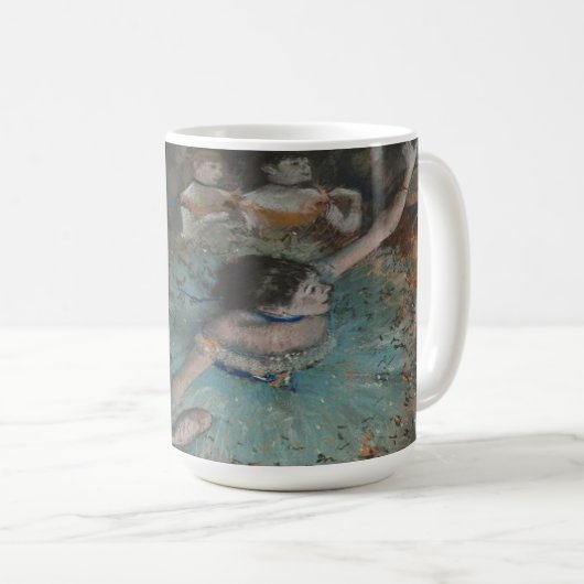 Tänzerin von Degas Kaffeetasse (VorderseiteRechts)