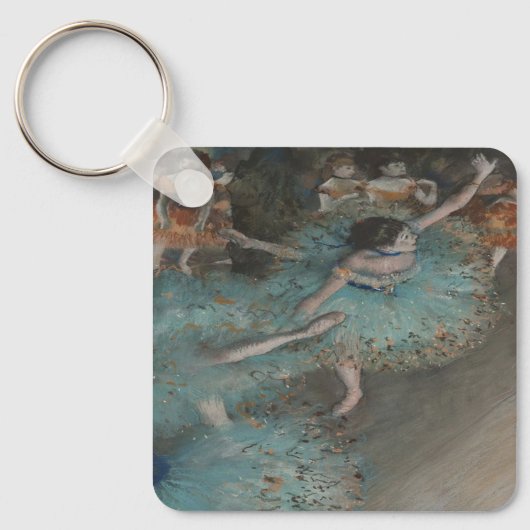 Tänzerin von Degas Schlüsselanhänger (Vorderseite)