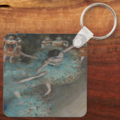 Tänzerin von Degas Schlüsselanhänger (Rückseite)