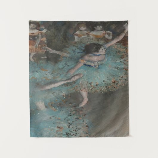 Tänzerin von Degas Wandteppich (Vorderseite)