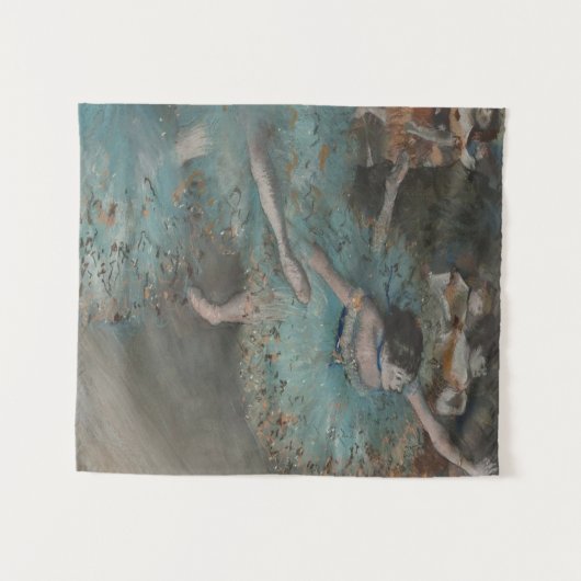 Tänzerin von Degas Wandteppich (Vorderseite (Horizontal))