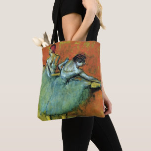 Tänzerinnen an der Stange von Edgar Degas, Ballett Tasche