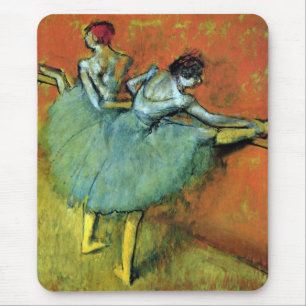 Tänzerinnen an der Stange von Edgar Degas, Vintage Mousepad