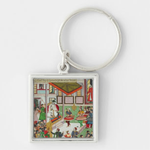 Tänzerinnen Baz Bahadurs Palast bei Malwa genomme Schlüsselanhänger