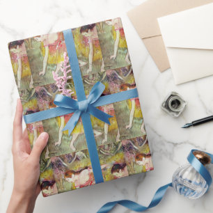 Tänzerinnen beim Bücken von Edgar Degas, Ballett-K Geschenkpapier