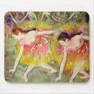 Tänzerinnen beim Bücken von Edgar Degas, Ballett-K Mousepad