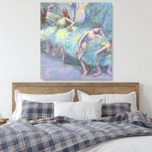 Tänzerinnen hinter den Kulissen von Edgar Degas Leinwanddruck