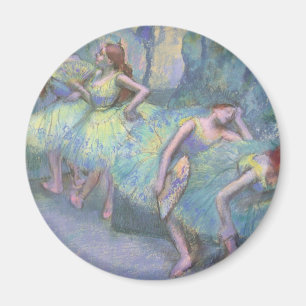 Tänzerinnen in den Kulissen von Edgar Degas Magnet