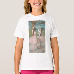 Tänzerinnen in Rosa Edgar Degas T-Shirt