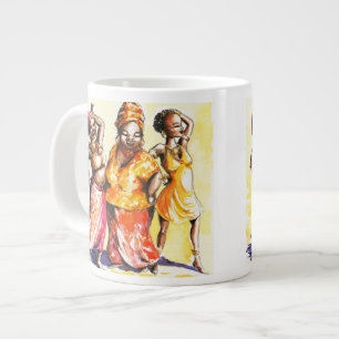 Tänzerinnen Jumbo-Tasse