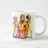 Tänzerinnen Jumbo-Tasse (Rechts)
