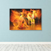 TÄNZERINNEN LEINWANDDRUCK (Insitu (Holzboden))