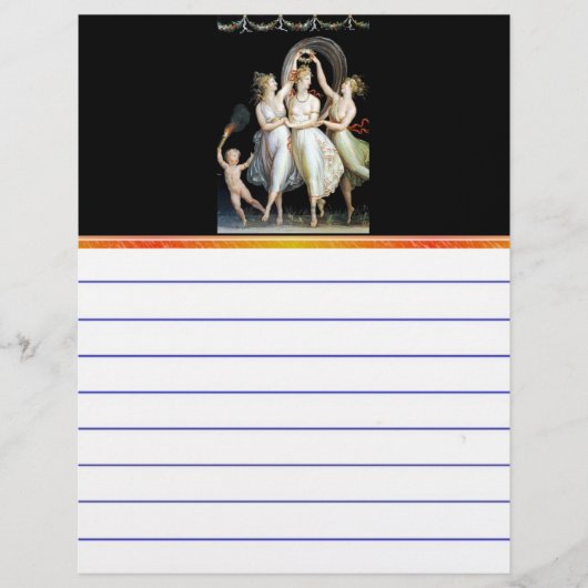 Tänzerinnen Letterhead (Vorderseite)