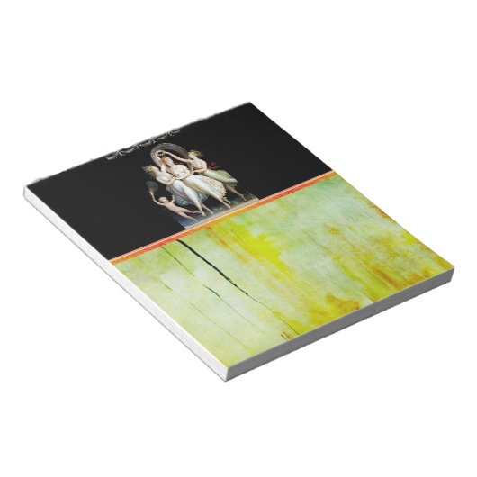 Tänzerinnen Notizblock (angewinkelt)