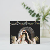 Tänzerinnen Postkarte (Stehend Vorderseite)