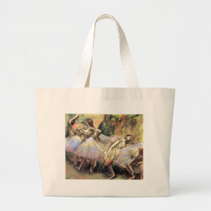Tänzerinnen von Degas Jumbo Stoffbeutel