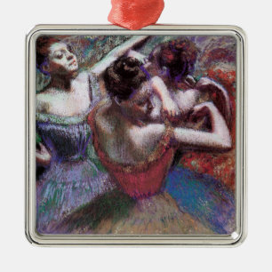 Tänzerinnen von Degas Silbernes Ornament