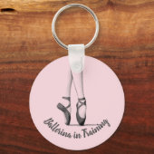 Tanzerlei - Sie wählen Text und Farbe Schlüsselanhänger (Vorderseite)