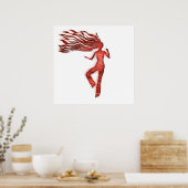 Tänzerposter Poster (Küche)