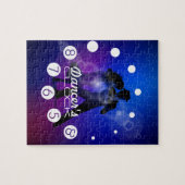 Tänzeruhr mit Zahlen für Tänzer Puzzle (Horizontal)