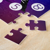 Tänzeruhr mit Zahlen für Tänzer Puzzle (Seite)